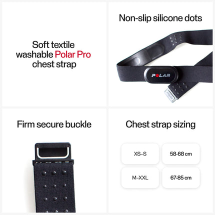 Polar H10 - H9 - Heart Rate Sensor - ANT+/Bluetooth Connectivity, ECG Measurement, Waterproof, Replaceable Battery, Compatible with Sports Watches, Smartwatches, Training Devices