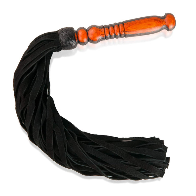 TOP quality - HANDMADE LEATHER WHIP for sex with 36 straps and 70.0 cm total length - 100% high-quality cowhide/Erotic whip, crop for SM, BDSM and bondage