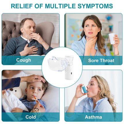 Low-noise inhaler nebulizer, inhaler inhalation device for adults and children, inhaler inhaler nebulizer, inhaler nebulizer, inhaler portable nebulizer for home travel