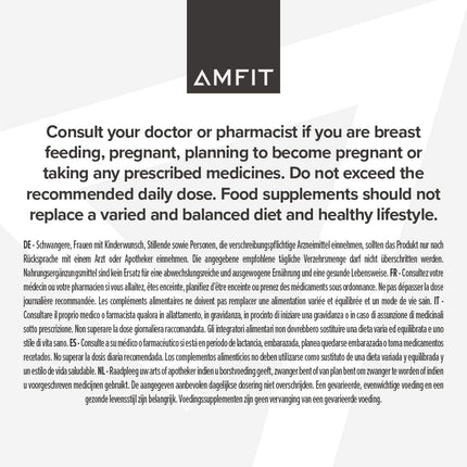 Amazon Brand: Amfit Nutrition Whey Protein Powder, Vanilla, 33 Servings (1 Pack)