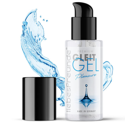 Liebesfreunde® Lubricant Gel for Sex and Sex Toys - Extra Smooth - Water-Based Lubricant, 100 ml