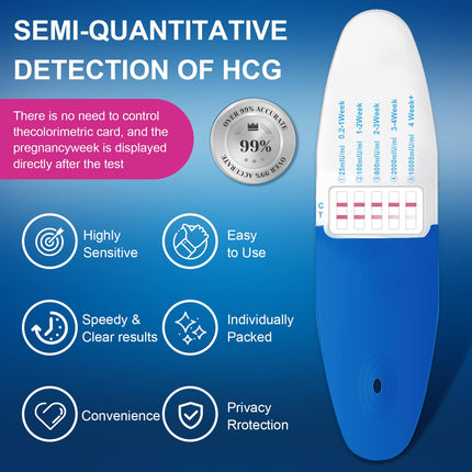 2 pieces pregnancy test early detection, pregnancy test, early pregnancy tests with week determination, reliable early pregnancy test, determine pregnancy