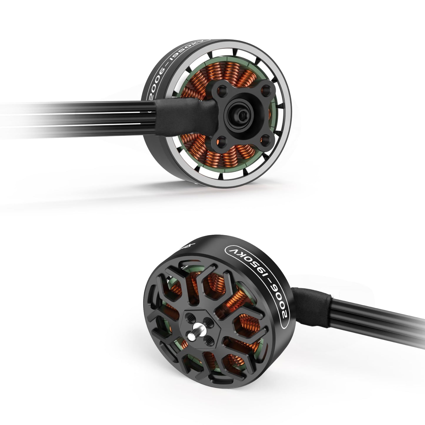2006 1950KV FPV Drohnenmotor - 6S Bürstenloser Motor für 3,5, 4, 5 Zoll FPV Drohne QAV Quadcopter - 4 Stück
