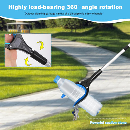 Korsaot Grabber for Seniors 82 cm – Foldable Reaching Aid with Magnet, Lightweight Grabber for Garbage Collection, Garden &amp; Household, Hand Gripper for Elderly People