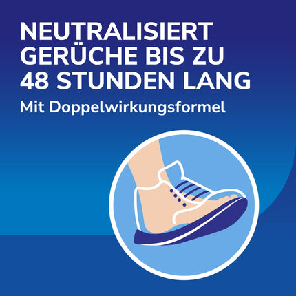 Scholl Fresh Step Odor Stop Shoe Spray, mild foot deodorant with long-lasting effect against unpleasant odors, fresh shoes, (1 x 150 ml)