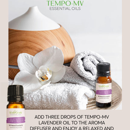 Organic Lavender Oil - 100% pure and natural, undiluted, therapeutic-grade. Lavender essential oil - Lavandula Angustifolia - for aromatherapy - diffusers and body care - Lavender Oil (10 ml.)