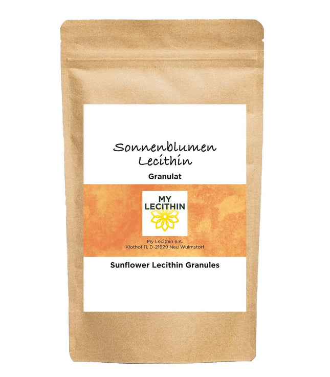 Sunflower Lecithin Granules | Made in Germany | Vegan | GMO-free | Allergen-free (250g)