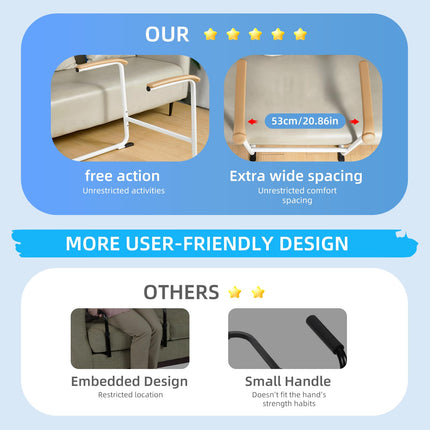 Elderly sitting aid, standing bed, daily life aid, chair, adult standing aid, elderly standing aid, mobility aid, standing aid, assist, safety bed railing, fall protection, protective grille, nursing bed