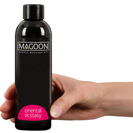Magoon Oriental Ecstacy Oil – arousing quality oil for women and men, smooth sexual pleasure, stimulating fragrance, skin-friendly, 200 ml