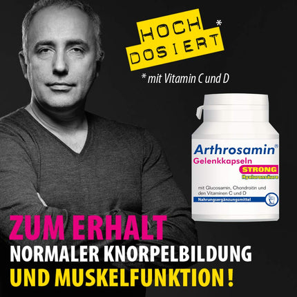 Arthrosamin strong joint capsules with hyaluronic acid, 270 capsules, 304 g
