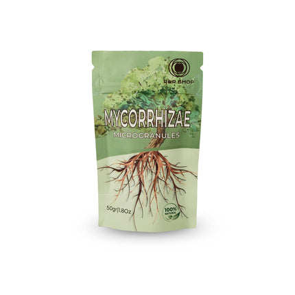 R&amp;R SHOP – Natural mycorrhiza, stimulates and strengthens the growth of plants and roots – 50 g approved for organic farming