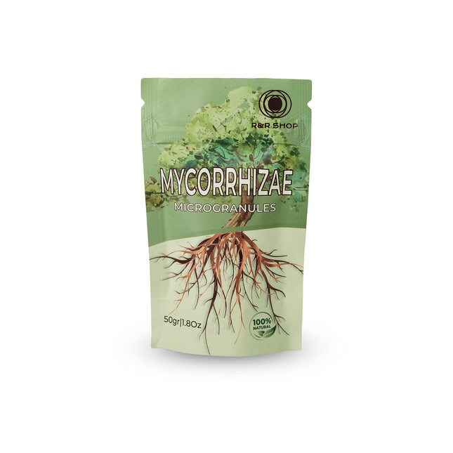 R&amp;R SHOP – Natural mycorrhiza, stimulates and strengthens the growth of plants and roots – 50 g approved for organic farming