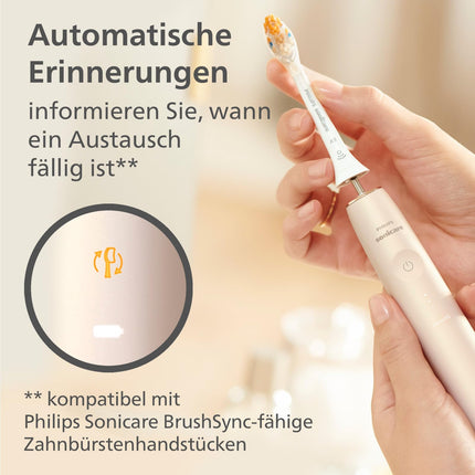Philips Sonicare Original A3 Premium All-in-One Electric Toothbrush Replacement Brush Heads - 6-Pack Philips Sonicare Replacement Brush Heads in White (Model HX9096/10)