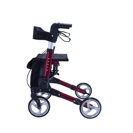 Antar AT51006R Aluminium Foldable Rollator, red, 8000 g
