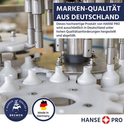Hanse Pro Waterbed Firstfiller, 2 x 500 ml I Optimal first filling of waterbeds I Extra strong protection I Waterbed care I Special conditioner I Highly effective against bacteria and algae