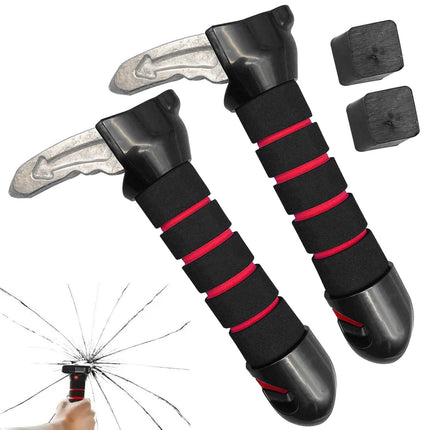 2 pieces mobility aid for car, entry aid, exit aid, grab handle, car belt cutter and window breaker, door handle for the elderly, car handle, ideal for seniors and disabled people