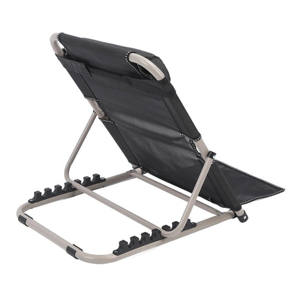 ZJchao Adjustable Lifting Bed Backrest, 6 Gears Adjustable Lifting Bed Backrest Foldable Bed Backrest with Pillow Book Pillow Reading Pillow Seating Aid for Seniors Patient Care
