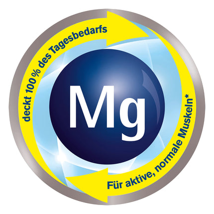 tetesept Magnesium 400 high-dose - 1 x 30 tablets - Dietary supplement with magnesium – easy-to-swallow magnesium tablets for active, normal muscles*