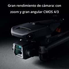 DJI Mavic 3E Worry-Free Basic Combo - Camera drone with 4/3 CMOS wide-angle camera, mechanical shutter, 56x hybrid zoom, 39 min flight time, centimeter-precise positioning, C2