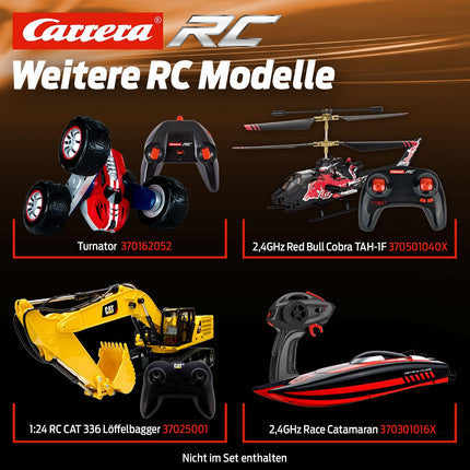 Carrera RC Quadrocopter X2 Drone | With flashing LED position lights | 3D looping function | Autostart &amp; landing function | 17.6 cm long | Ages 12 and up | Beginner &amp; Advanced mode