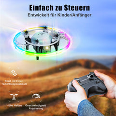 Mini Drone for Kids with LED Lights Altitude Hold and Headless Mode, 360° Flip RC Quadcopter Gifts Toy Helicopter Drone for Kids Ages 8 and Up and Beginners Boys Girls