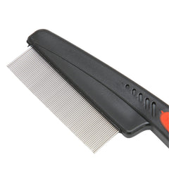 Brrnoo Metal Human Lice Comb Lausinator Nits Comb Extra Fine, Nits Comb Safely Removes Lice Made of Extra Fine Stainless Steel for Babies, Children, Adults and Pets