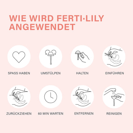 Ardo FERTI-LILY Fertility Conception Aid, Pregnancy Aid, Naturally Gentle, Hormone-Free, For Home Use, 100% Medical Silicone, Baby Planning &amp; Getting Pregnant