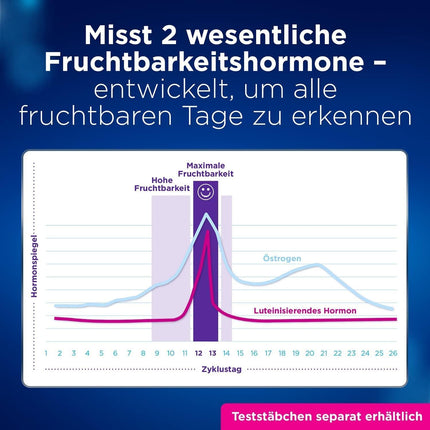 Clearblue Fertility Monitor, Ovulation Test/Fertility Test for Women, 1 Touchscreen Monitor, Ovulation Cycle Computer, 89% Increased Chance of Getting Pregnant