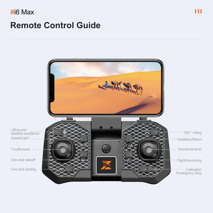 Drone with Camera for Adults, 1080P HD FPV Camera, Drone for Beginners with Altitude Hold, One Key Landing, 4 Way Obstacle Avoidance, Speed ​​Adjustment, Headless Mode, 3D Flips