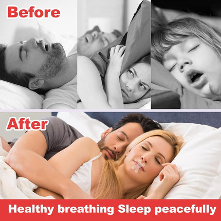 120 Pieces Mouth Tape, Mouth Tape for Sleeping, Mouth Plaster Against Snoring, Helps Develop the Habit of Breathing Through the Nose and Relieves Snoring at Night