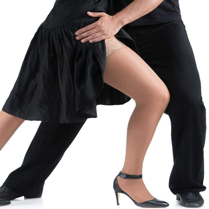 Lauma Medical® compression stockings with silicone lace band for women, class 2, closed toe, thigh-high stockings varicose veins, frequent swelling in legs.