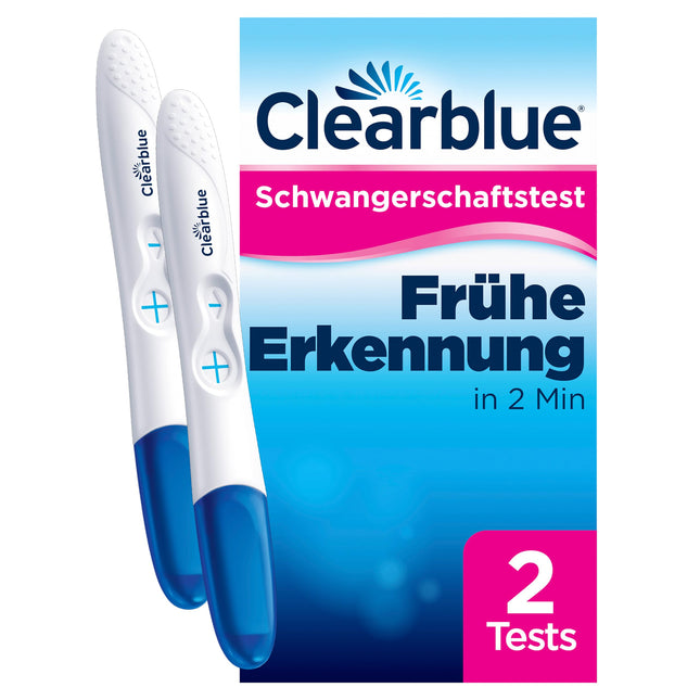 Clearblue Pregnancy Test Early Detection, Early Test, Pregnancy Test, 2x Early Pregnancy Test/Early Pregnancy Test, over 99% reliable, Determine Pregnancy, 25 mIU/ml