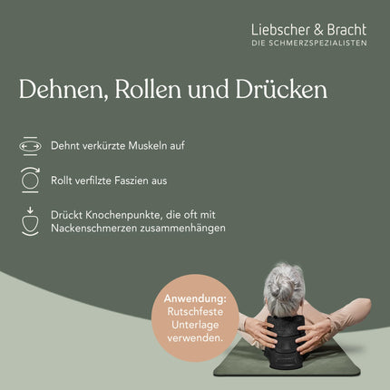 Liebscher &amp; Bracht Original Neck Saver – Neck stretcher to support migraines, dizziness, neck and headaches – Neck stretcher including exercises in the app – Made in Germany