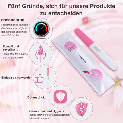 Dothnix Pregnancy Test Early Test HCG Pregnancy Test Early Pregnancy Test Ultra Early Test, 99% Reliable, Pregnancy Test Early Detection Pregnancy Test 6 Pieces