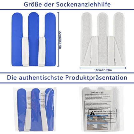 Pulinpulin sock aid - Ideal for the elderly, pregnant women and people with limited mobility after hip surgery