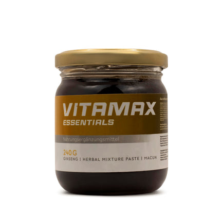Vitamax Essentials Herbal Gel | Premium Quality [EXTRA STRENGTH] for Men with Ginseng