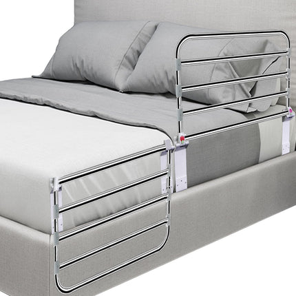 Yopyuenn Bed Rail Fall Protection Seniors 90cm, Foldable Portable Safety Bed Guard Rail, Adjustable Standing Aid Bed Foldable Bed Railing Home Care Support, Nursing Bed Disabled