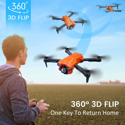 Mingfuxin Foldable Drone with Camera for Beginners, RC Quadcopter Drone with App WIFI FPV Live Video, Altitude Hold, Headless Mode, One-Key Takeoff and Landing for Adults and Kids