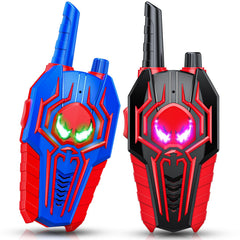 Toyokid Walkie Talkie Kids, Toy &amp; Gift &amp; Birthday Present for Children (Red Blue &amp; Black)