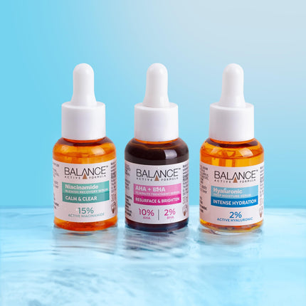 Balance Active Formula Hyaluronic Deep Moisture Serum - 2% Hyaluronic Acid for intensive hydration, smoothing fine lines, lightweight &amp; non-sticky, for radiant skin