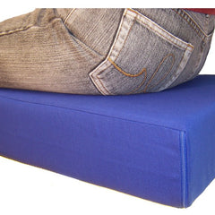LUplus Orthopedic booster seat 40x40x height 10 cm Color: blue