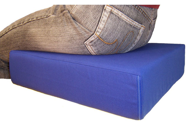 LUplus Orthopedic booster seat 40x40x height 10 cm Color: blue