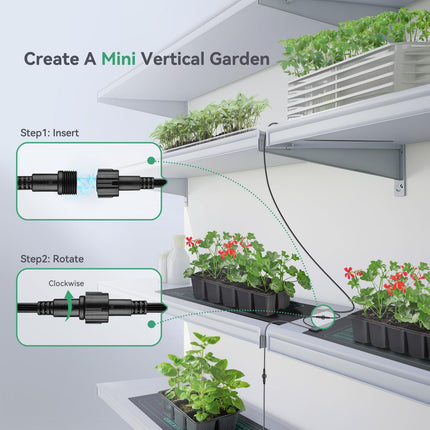 Luxbird Seedling Germination Heating Mat, 6 Pack, One-to-Many Control, Indoor Greenhouse Heating Mat, 21 Watt, IP67 Waterproof, 52.7 x 25.4 cm
