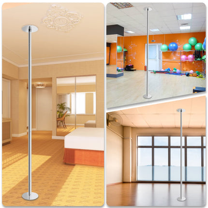 Leogreen 1 Pole Dance Pole, Silver, L