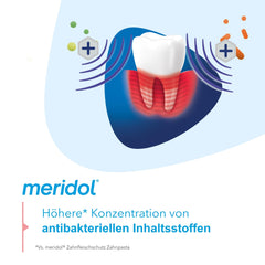 meridol Toothpaste Parodont Expert 75 ml - Toothpaste has an antibacterial effect and supports the natural healing process of the gums