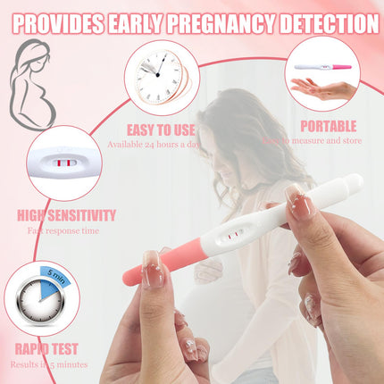 20 pieces pregnancy test early test individually wrapped early pregnancy test pregnancy test with urine cup and pregnancy test strips HCG test pregnant high precision, fast detection