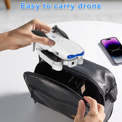 Drone with 1080P HD Camera for Kids, WiFi FPV Drone for Beginners, RC Quadcopter with 2 Batteries, Gravity Sensor, 3D Flip Mode, One-Button Takeoff/Landing, Altitude Hold Mode, Headless Mode