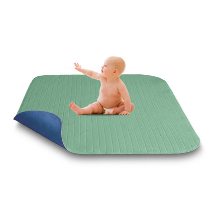 A&amp;F Incontinence Pad 75x90 (3-pack) - 4 layers - Up to 26280ml/m² absorbency - Washable hospital pad - Washable incontinence pad - Mattress pad for baby bed and children's bed (75x90 (3-pack))