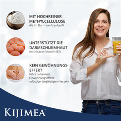 KIJIMEA® Regularis – For a new gut feeling | With methylcellulose and niacin, to support the intestinal mucosa – 250 g