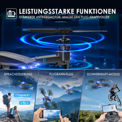 H24 Drone with Camera HD 1080P, RC Drone for Adults and Kids, Foldable Quadcopter with WiFi Transmission, 26-30 Mins Long Flight Time, Mini Drone Toy Gifts for Boys Girls Beginners